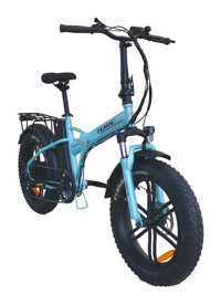 Torc TRC 10 250 W 50 Km 20 Jant 7 Vites Katlanır Elektrikli Bisiklet Turkuaz