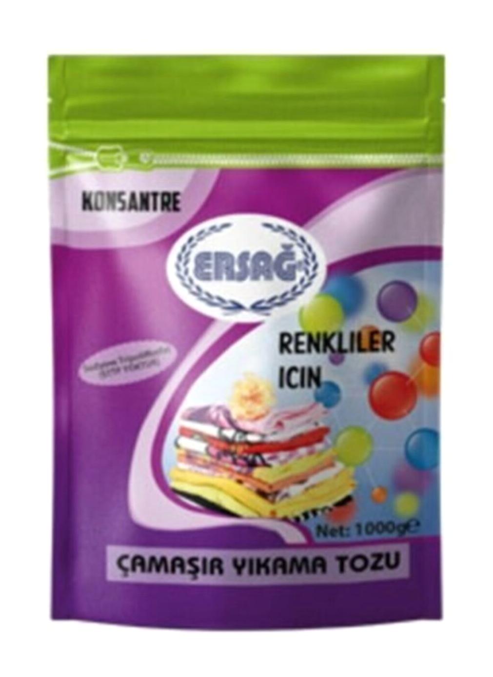 Ersağ Renkliler İçin 100 Yıkama Toz Deterjan 2x1 kg