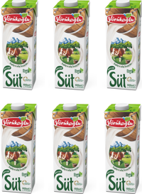 Yörükoğlu Yarım Yağlı Pastörize Süt 6x1 lt