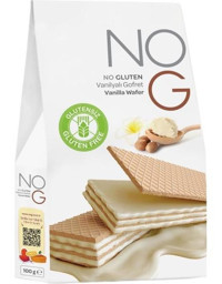 Nog glutensiz Vanilyalı Gofret 100 gr