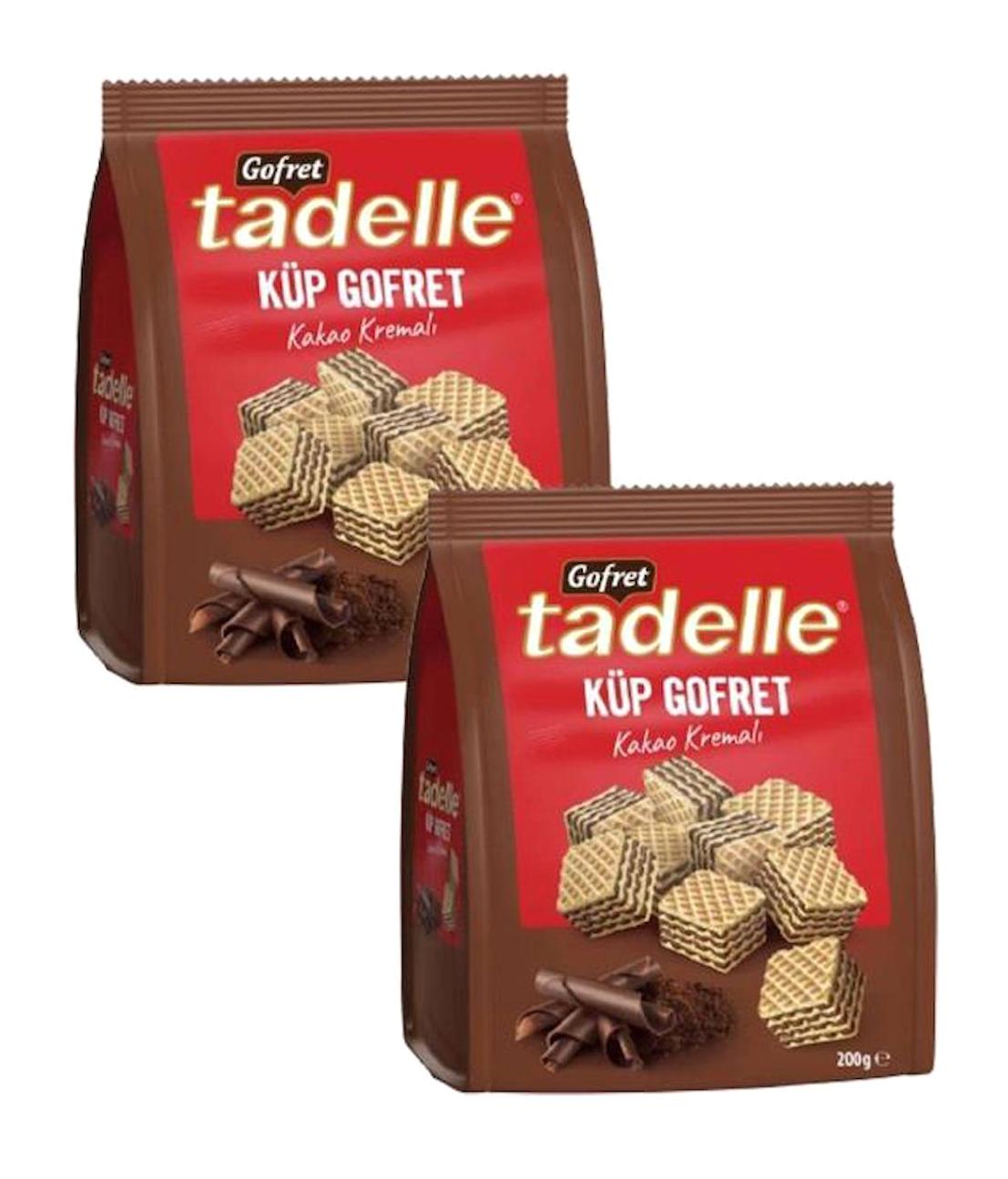 Tadelle Küp Kakaolu Gofret 2x200 gr