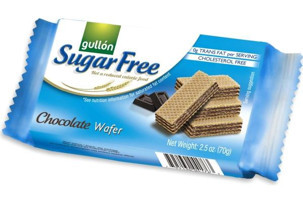 Gullon Şekersiz Çikolatalı Gofret 70 gr