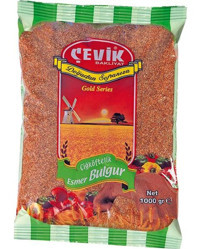 Çevik Esmer Çiğ Köftelik Bulgur 1 kg