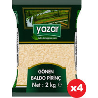Yazar Baldo Pirinç 4x2 kg