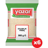 Yazar Dolmalık Pirinç 6x900 gr