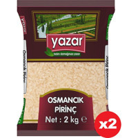 Yazar Osmancık Pirinç 2x2 kg