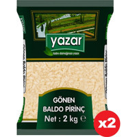 Yazar Baldo Pirinç 2x2 kg
