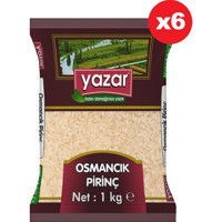 Yazar Osmancık Pirinç 6x1 kg