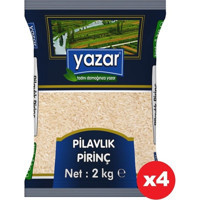 Yazar Pilavlık Pirinç 4x2 kg