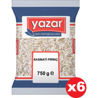 Yazar Basmati Pirinç 6x750 gr