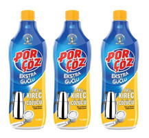 Porçöz Pas Ve Kireç Sökücü Mutfak Temizleyici 3x1 lt