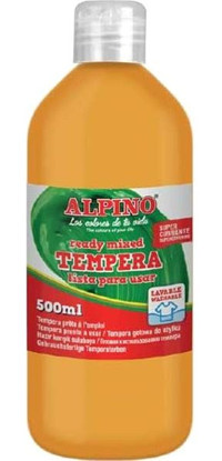 Alpino Tempera Turuncu 500 ml Guaj Boya