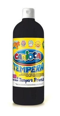 Carioca Tempera Siyah 1 lt Guaj Boya