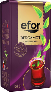 Efor Bergamot Aromalı Dökme Siyah Çay 500 Gr