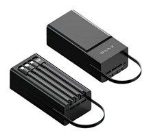 Sprange SR-P1200 120000 mAh Hızlı Şarj Dijital Göstergeli USB Powerbank Siyah