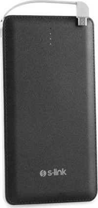 S-link IP-1011 10000 mAh Hızlı Şarj Dijital Göstergeli USB Powerbank Siyah