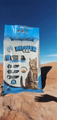 Miner CAT Marsilya Sabunlu Topaklanan İnce Taneli Bentonit Kedi Kumu 10 lt