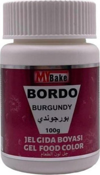 My Bake Bordo Su Bazlı Jel Gıda Boyası 100 gr