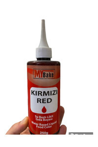 My Bake Kırmızı Su Bazlı Sıvı Gıda Boyası 100 gr