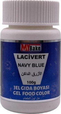 My Bake Lacivert Su Bazlı Jel Gıda Boyası 100 gr