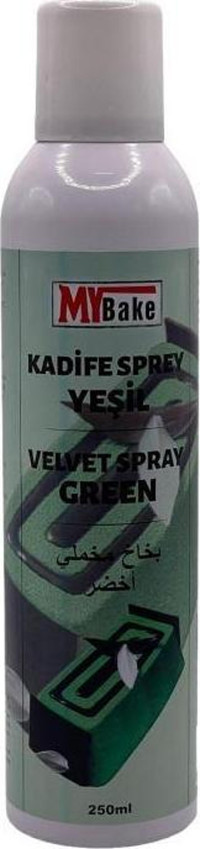My Bake Kadife Yeşil Sprey Gıda Boyası 250 ml