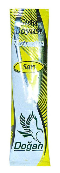 Doğan Sarı Toz Gıda Boyası 9 gr