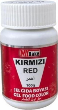 My Bake Kırmızı Su Bazlı Jel Gıda Boyası 100 gr