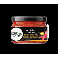 Ana Doğa Ev Yapımı Organik Antep Acılı Biber Salçası 250 gr