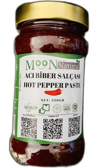 Moon Natural Acılı Biber Salçası 330 gr