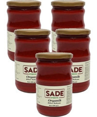 Sade Organik Organik Biber Salçası 5x650 gr