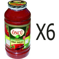 Öncü Tatlı Biber Salçası 6x4.3 kg