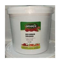 Aksalça Acılı Biber Salçası 4x5 kg