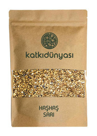 Katkı Dünyası Sarı Haşhaş 1 kg