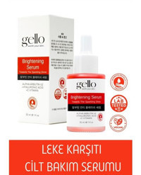 Gello Leke Karşıtı Arbutin C Vitaminli Canlandırıcı Jel Yüz Serumu 30 ml