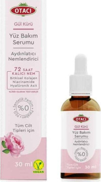 Otacı Gül Kürü Canlandırıcı Jel Yüz Serumu 30 ml