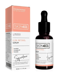 Skin401 Pürüzsüzleştirici Ve Yenileyici Retinollü Canlandırıcı Jel Yüz Serumu 30 ml