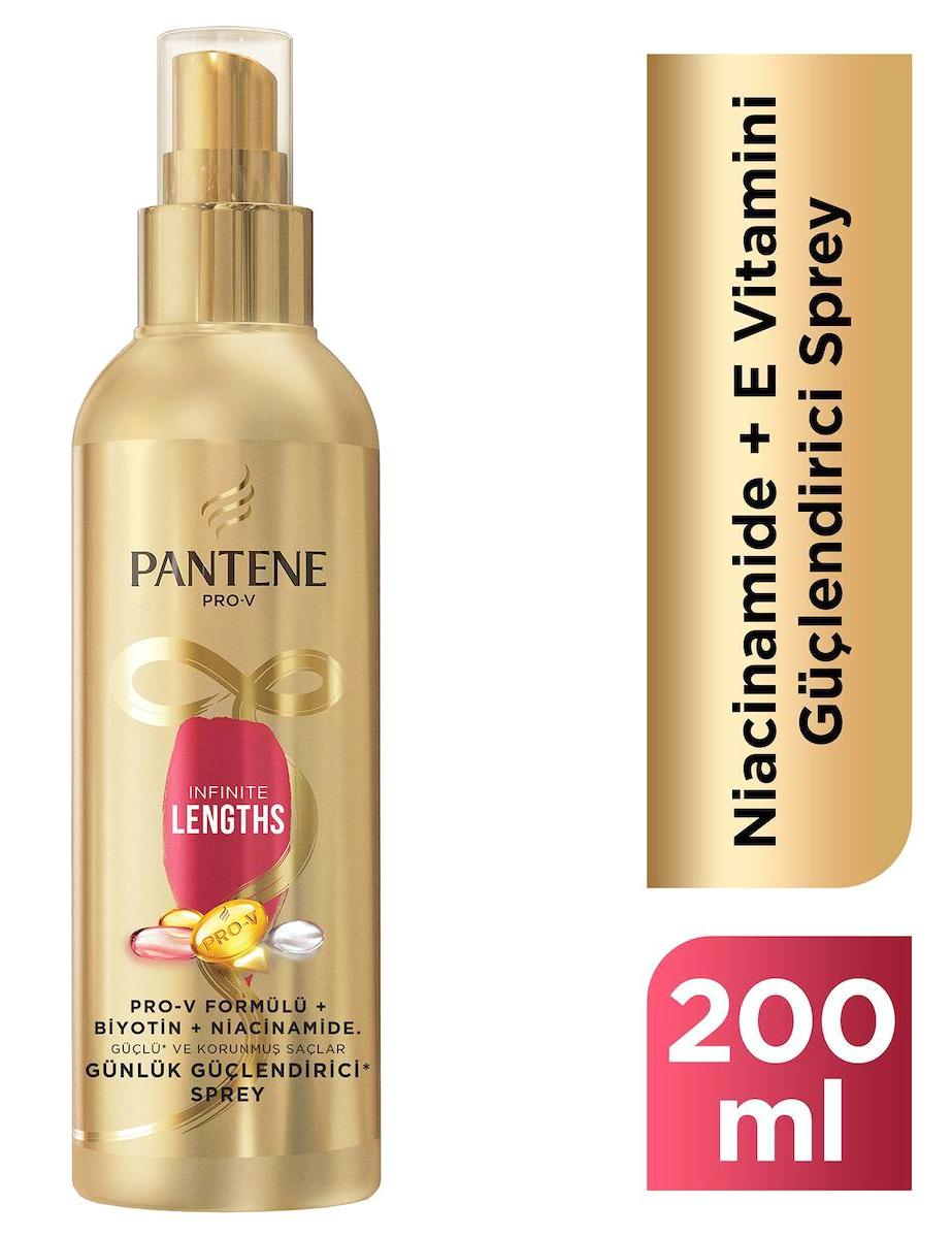 Pantene Infınıte Lenghths Kırılma Karşıtı Biotin Orta Saç Spreyi 200 ml