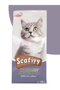 Scafiyy Gurme Tavuklu Tahıllı Yetişkin Kuru Kedi Maması 15 kg