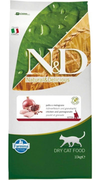 N&d Prime Kitten Narlı-Tavuklu Tahılsız Yetişkin Kuru Kedi Maması 10 kg