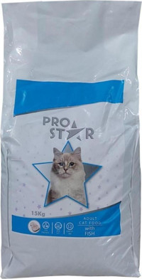 Pro Star Balıklı Tahılsız Yetişkin Kuru Kedi Maması 15 kg