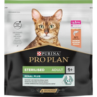 Pro Plan Renal Plus Somonlu Kısırlaştırılmış Tahıllı Yetişkin Kuru Kedi Maması 3x400 gr