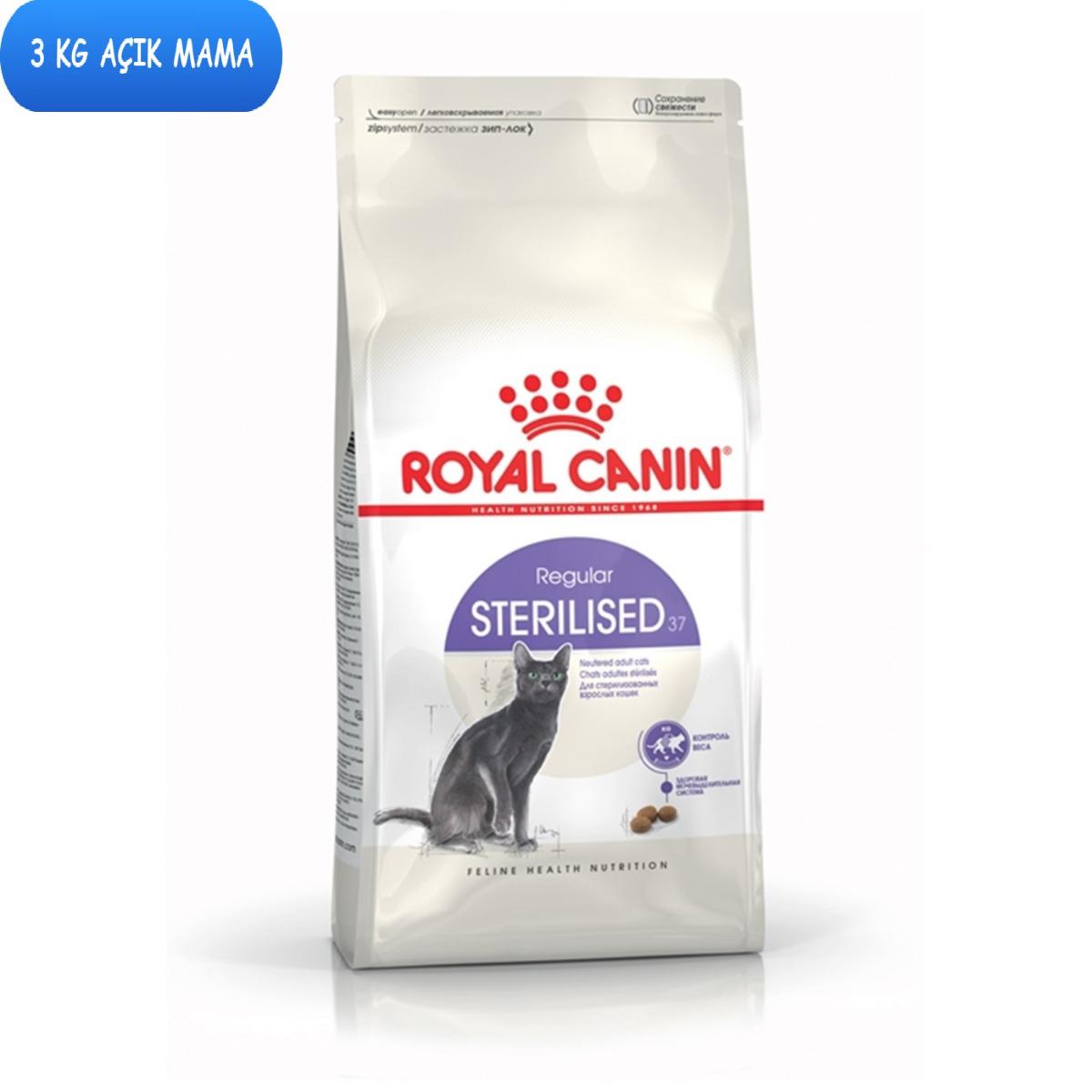 Royal Canin Sterilised Kısırlaştırılmış Yetişkin Kuru Kedi Maması 3 kg