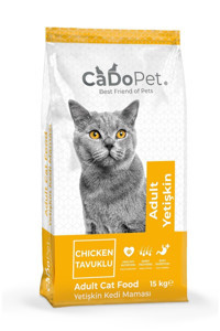 Cado Pet Premium Tavuklu Yetişkin Kuru Kedi Maması 15 kg