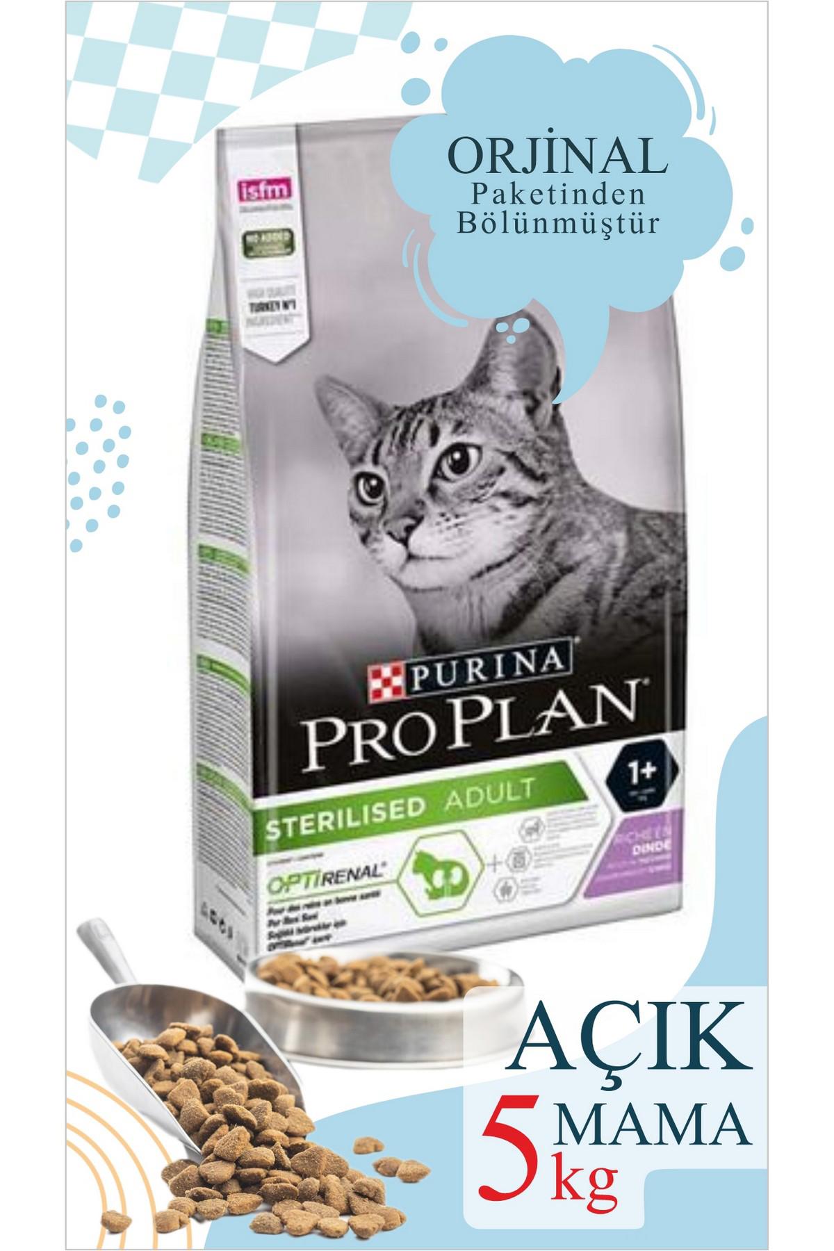 Pro Plan Sterilised Hindi Etli Kısırlaştırılmış Yetişkin Kuru Kedi Maması 5 kg