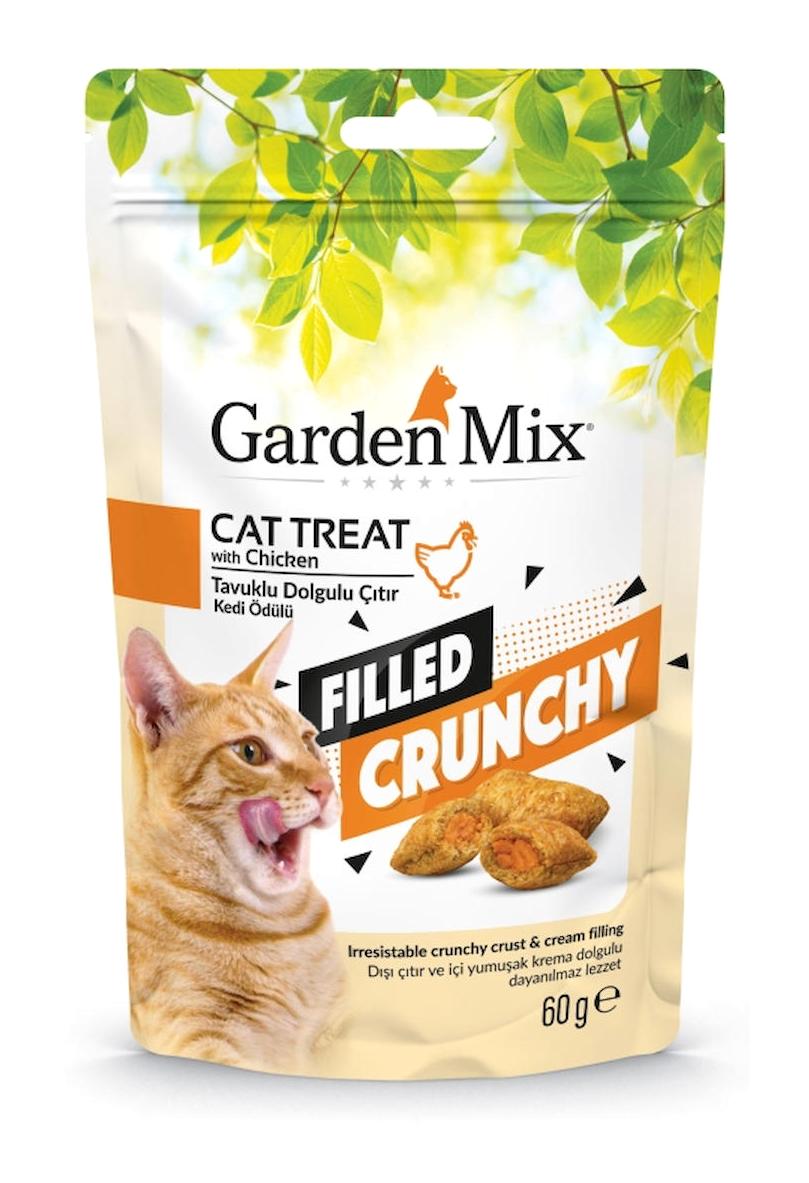 Garden Mix Cat Treat Tavuklu Yetişkin Kedi Ödül Maması 60 gr
