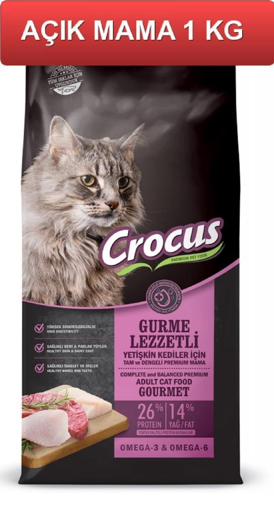 Crocus Gurme Gurme Yetişkin Kuru Kedi Maması 1 kg