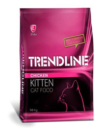 Trendline Tavuklu Tahıllı Yavru Kuru Kedi Maması 10 kg