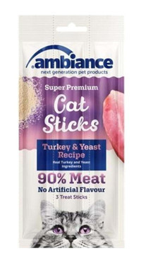 Ambiance Hindili Az Tahıllı Kedi Ödül Maması 15 gr