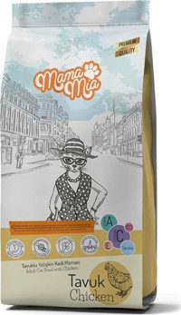 Mamamia Tavuklu Tahıllı Yetişkin Kuru Kedi Maması 15 kg