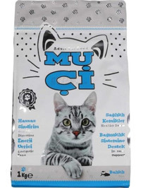 MUÇİ Somonlu Yetişkin Kuru Kedi Maması 1 kg